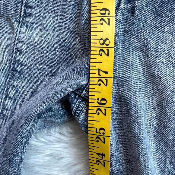 Almost Famous Womens Skinny Jeans Blue Belted Light Wash Mid Rise Juniors 5 - Picture 5 of 7